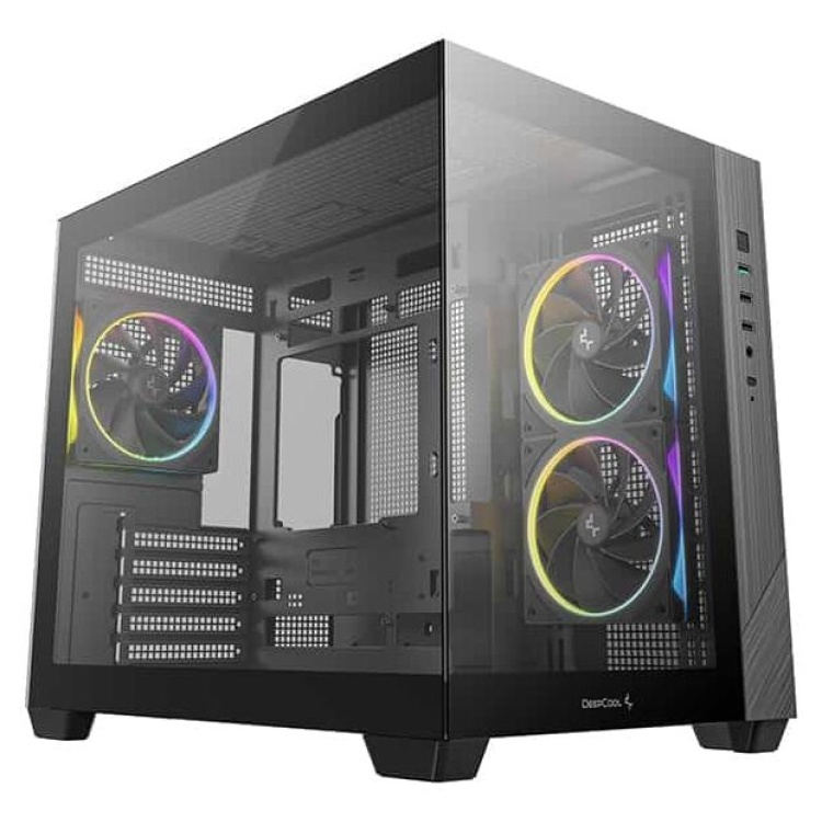 Deepcool CG330 3F mATX Mid Tower Case with 3xARGB Fans