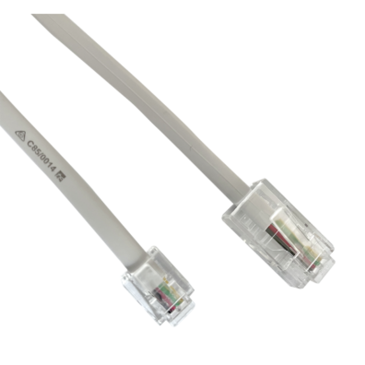 RJ12 to RJ45 Telephone/DSL Cable - 2m