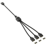ARGB 1-to-3 Splitter Cable (Black)