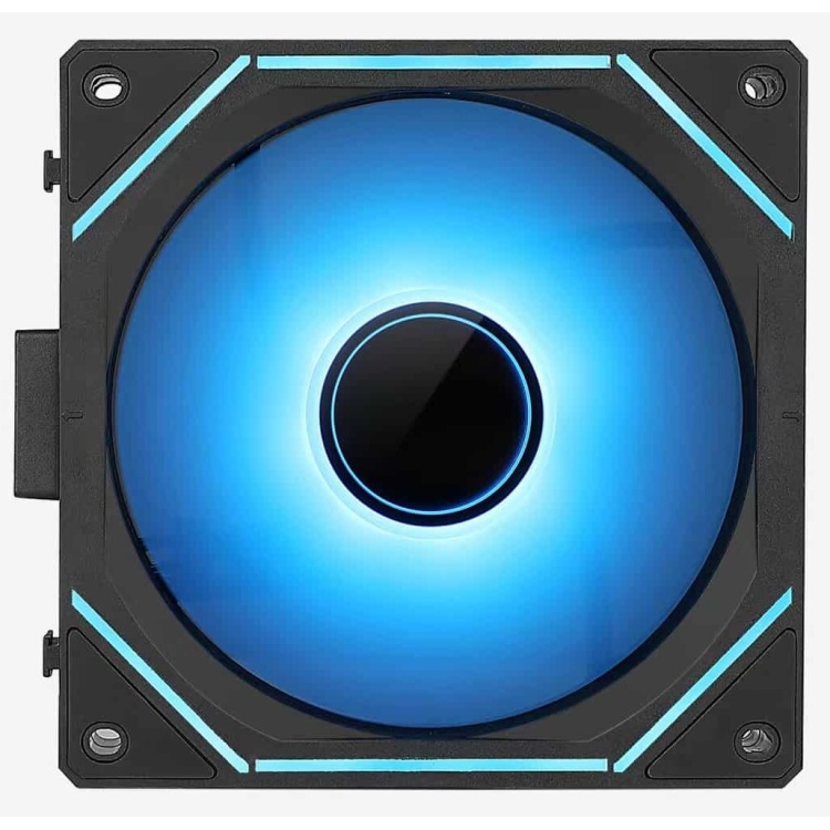 Crox 120mm Premium Interlocking Case Fan PWM/ARGB (Black)