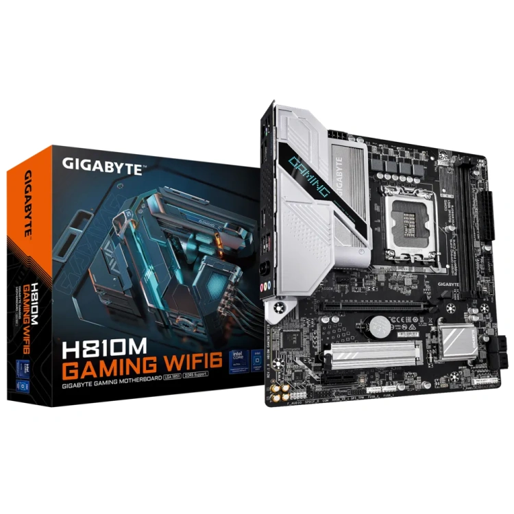 Gigabyte H810M Gaming WIFI6 DDR5 mATX Motherboard (2 DIMM)