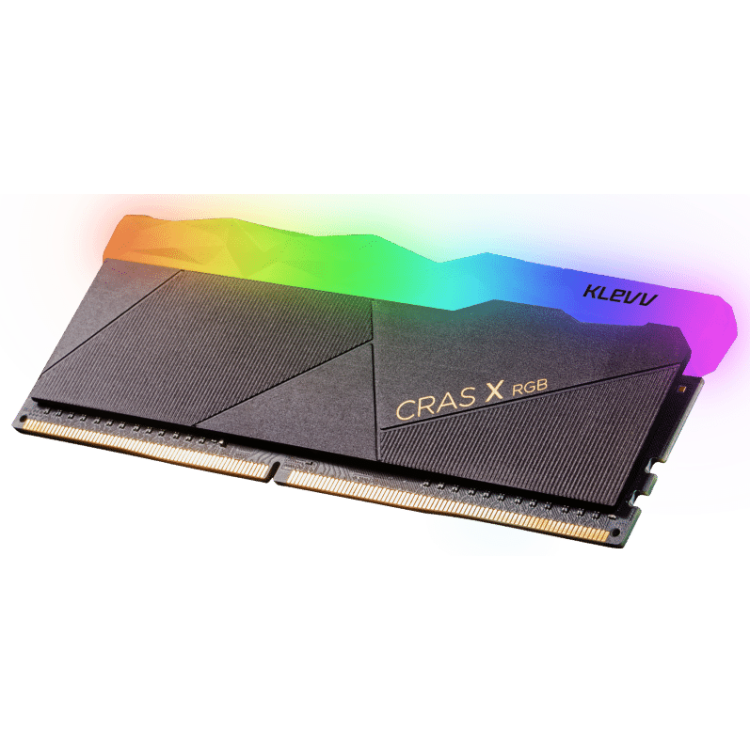 16GB (2x8GB) DDR4 3200MHz CL18 Klevv Cras X RGB Memory