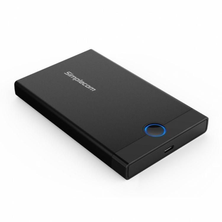 Simplecom SE229 External USB-C 2.5" SSD/HDD Enclosure (Tool Free)