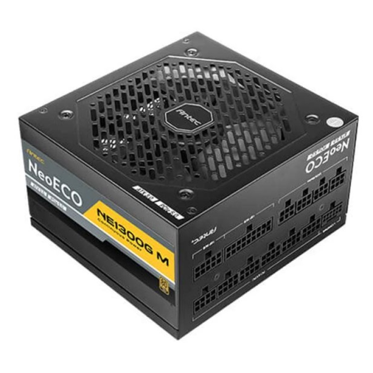 Antec Neo Eco 1300W 80Plus 12VPHWR Gold Rated Power Supply, Fully Modular