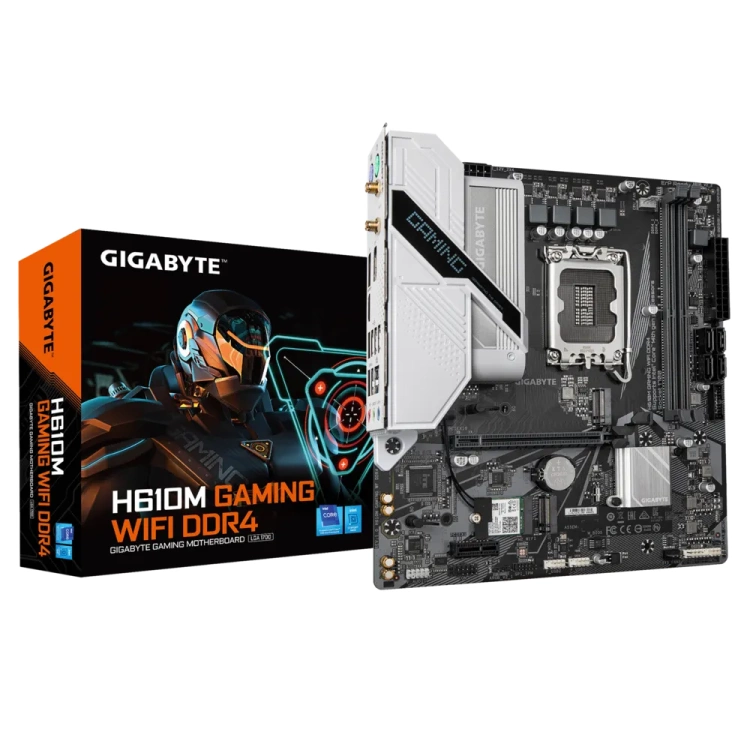 Gigabyte H610M Gaming WiFi DDR4 mATX Motherboard (2 DIMM)