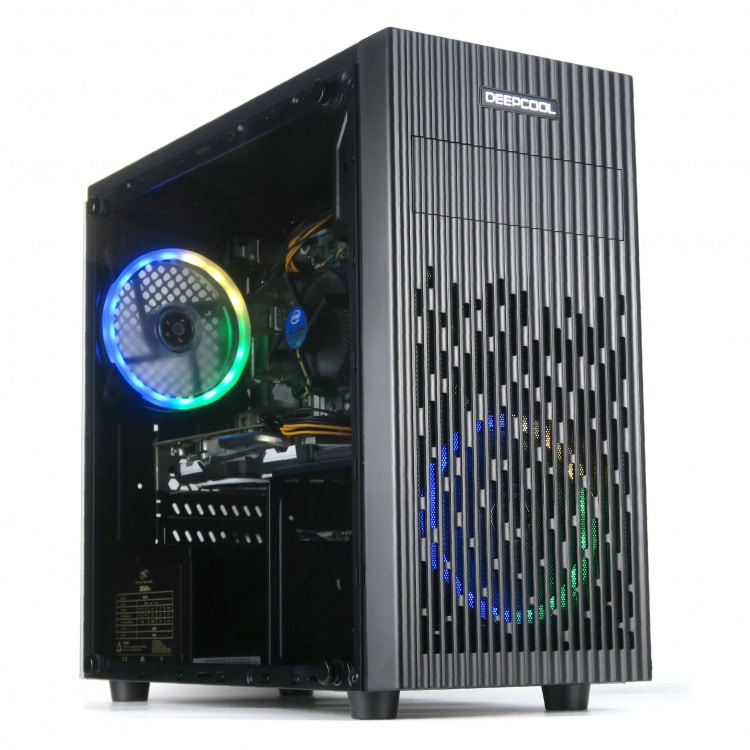 Deepcool Matrexx 30 mATX Case (2 x RGB LED Fans with Remote)