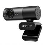 Edup 1080p Webcam with microphone for PC (USB)