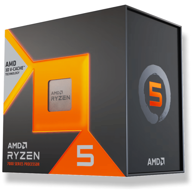 AMD Ryzen 5 7500X3D 4.0GHz 6c/12t (4.6GHz Turbo) Processor