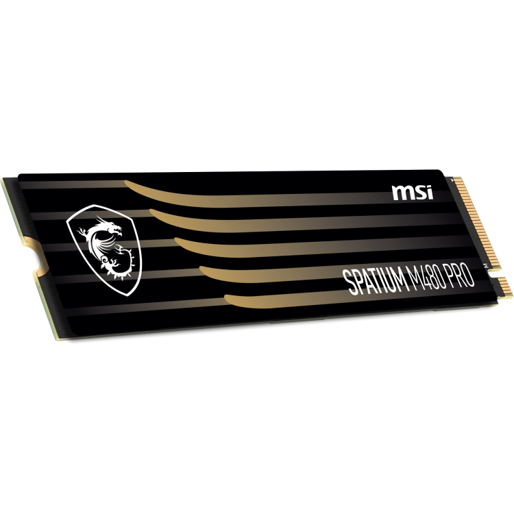 1TB M.2 NVMe SSD (MSI Spatium M480 Pro) Gen4x4 Up to 7400/7000MB/s