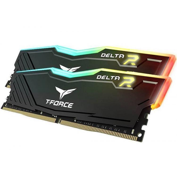 32GB (2x16GB) DDR4 3200MHz CL16 T-Force Delta RGB Memory