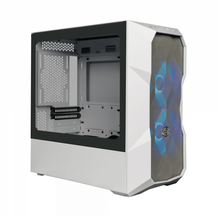 Cooler Master MasterBox TD300 Mesh mATX Case (White)